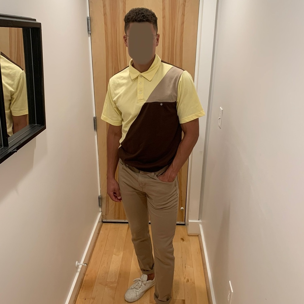 Vintage Colorblock Polo